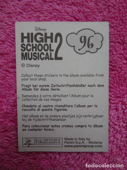 Coleccionismo cromos antiguos: high school musical 2 95 panini 2007 - Foto 2