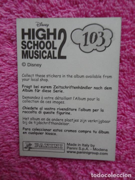 Coleccionismo cromos antiguos: high school musical 2 103 panini 2007 - Foto 2