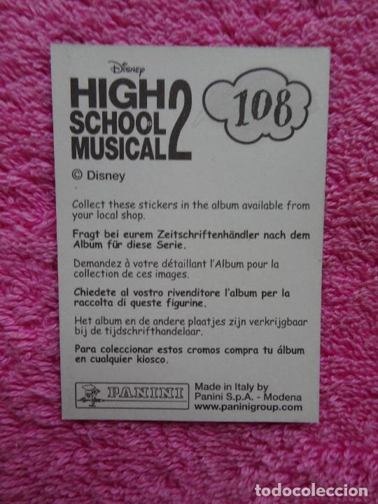 Coleccionismo cromos antiguos: high school musical 2 108 panini 2007 - Foto 2