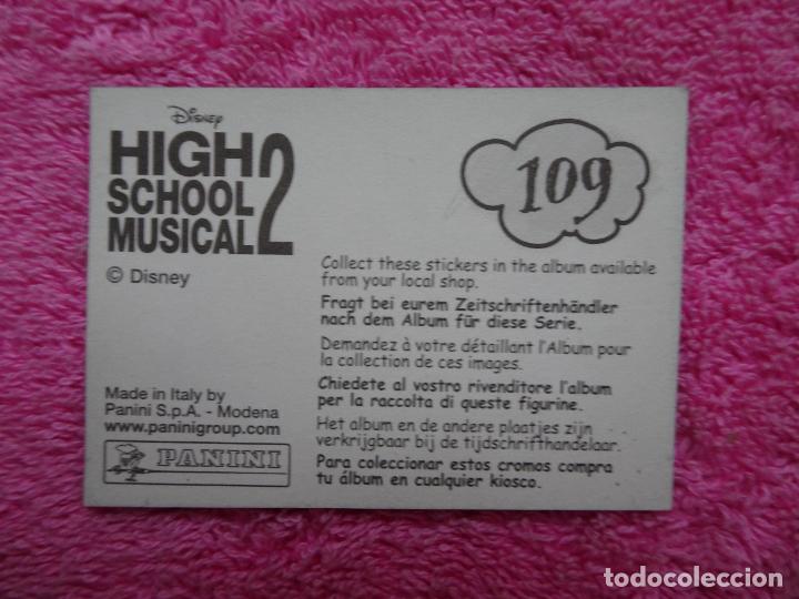 Coleccionismo cromos antiguos: high school musical 2 109 panini 2007 - Foto 2