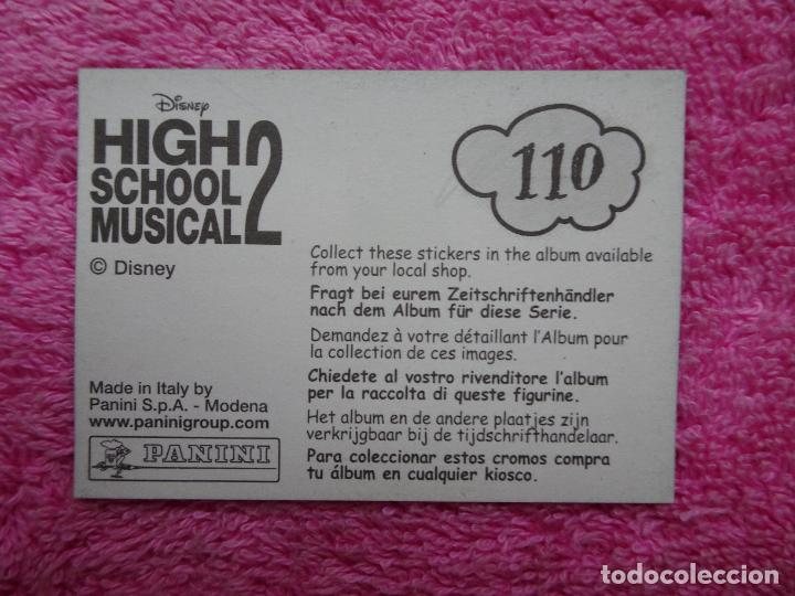 Coleccionismo cromos antiguos: high school musical 2 110 panini 2007 - Foto 2