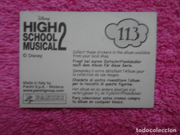 Coleccionismo cromos antiguos: high school musical 2 113 panini 2007 - Foto 2