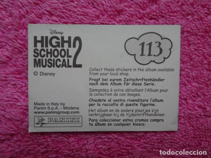 Coleccionismo cromos antiguos: high school musical 2 113 panini 2007 - Foto 2
