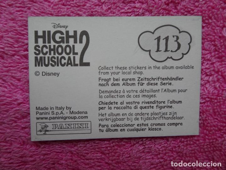 Coleccionismo cromos antiguos: high school musical 2 113 panini 2007 - Foto 2