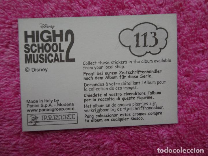 Coleccionismo cromos antiguos: high school musical 2 113 panini 2007 - Foto 2