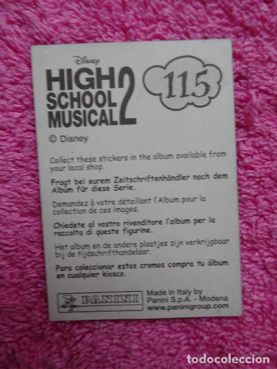 Coleccionismo cromos antiguos: high school musical 2 115 panini 2007 - Foto 2