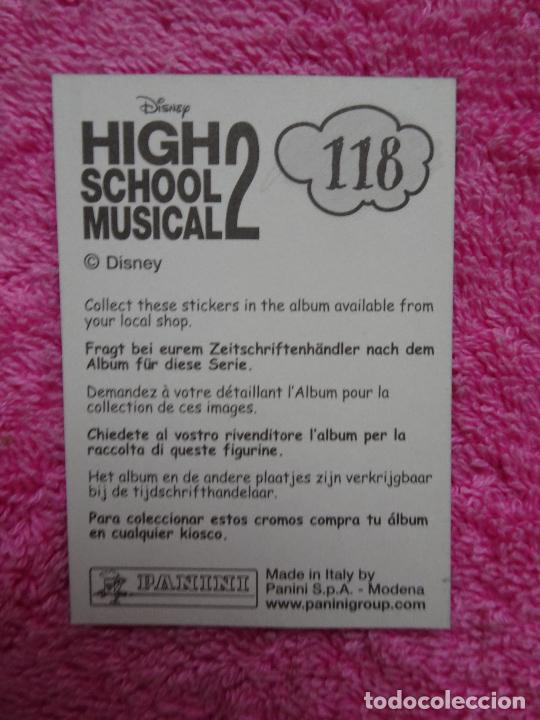 Coleccionismo cromos antiguos: high school musical 2 118 panini 2007 - Foto 2