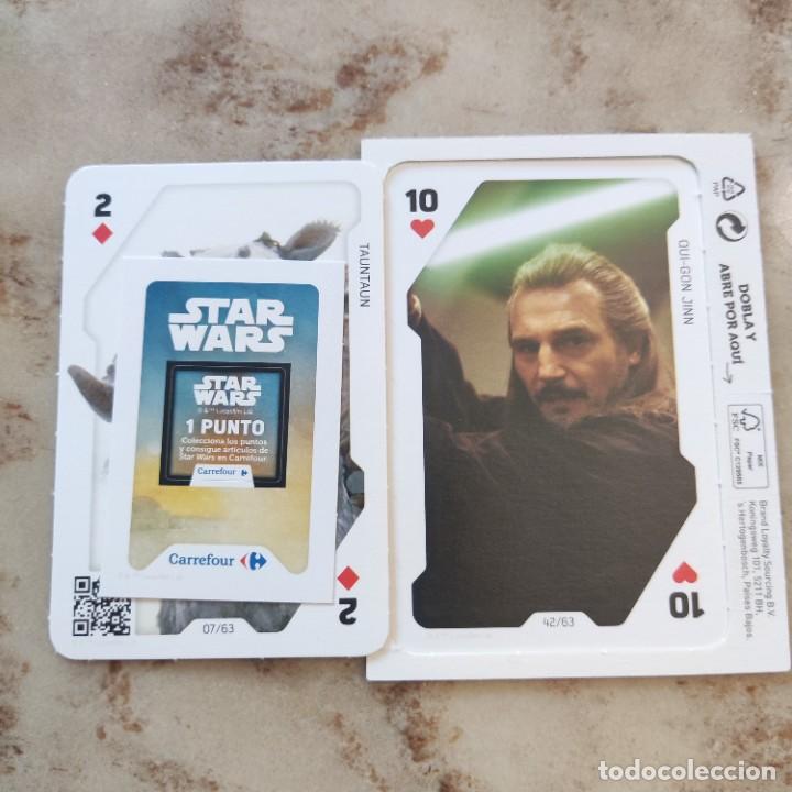 Coleccionismo cromos antiguos: Carta Star Wars Carrefour - Foto 1
