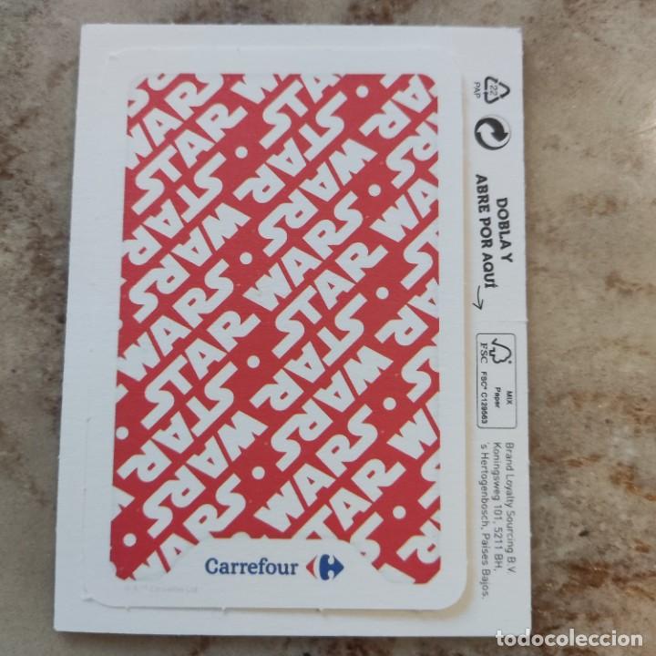 Coleccionismo cromos antiguos: Carta Star Wars Carrefour - Foto 2