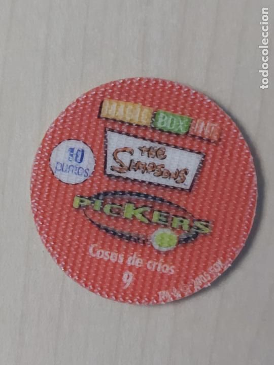 Coleccionismo cromos antiguos: N&ordm; 9 - THE SIMPSONS PICKERS - MAGIC BOX INT. - Foto 2