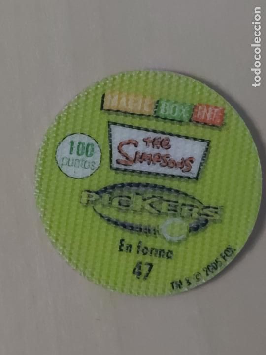 Coleccionismo cromos antiguos: N&ordm; 47 - THE SIMPSONS PICKERS - MAGIC BOX INT. - Foto 2