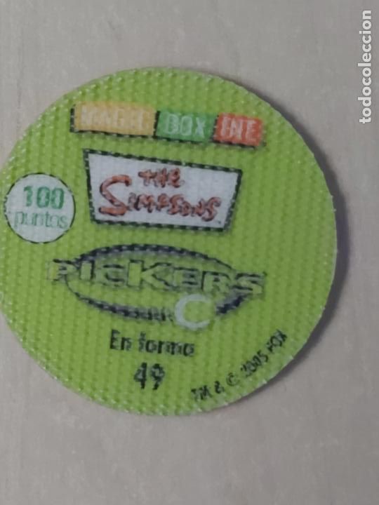 Coleccionismo cromos antiguos: N&ordm; 49 - THE SIMPSONS PICKERS - MAGIC BOX INT. - Foto 2