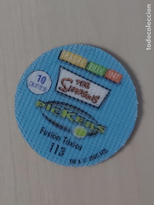 Coleccionismo cromos antiguos: N&ordm; 113 - THE SIMPSONS PICKERS - MAGIC BOX INT. - Foto 2