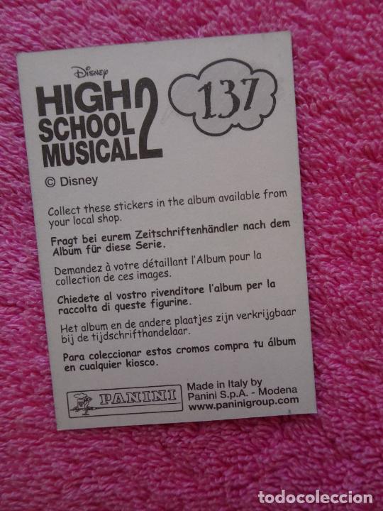 Coleccionismo cromos antiguos: high school musical 2 137 panini 2007 - Foto 2