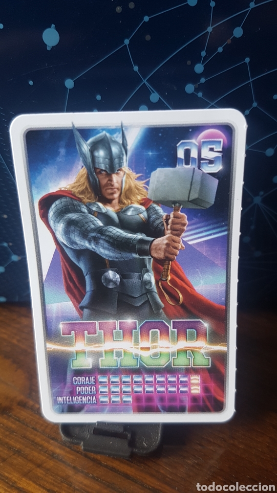 Coleccionismo cromos antiguos: #05 THOR CARREFOUR MARVEL &iexcl;DESCUBRE TU PODER! - Foto 1