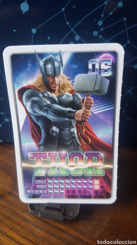 Coleccionismo cromos antiguos: #05 THOR CARREFOUR MARVEL &iexcl;DESCUBRE TU PODER! - Foto 1
