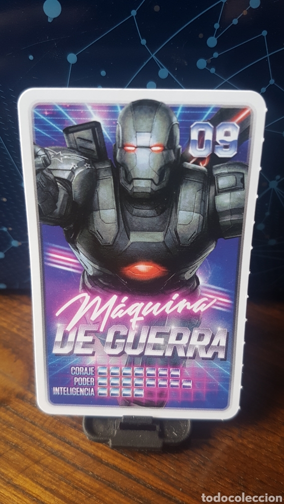 Coleccionismo cromos antiguos: #09 MAQUINA DE GUERRA CARREFOUR MARVEL &iexcl;DESCUBRE TU PODER! - Foto 1
