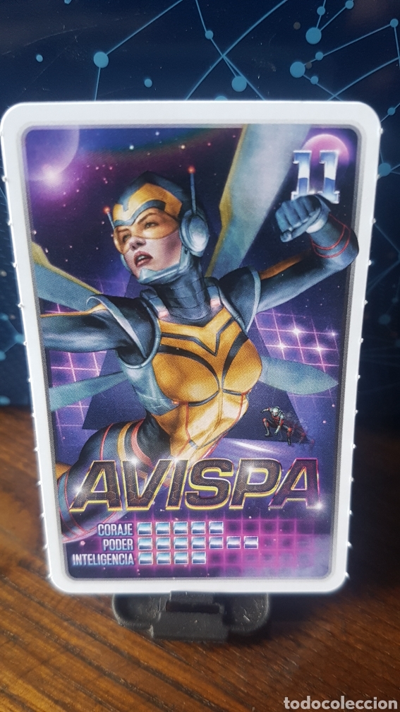 Coleccionismo cromos antiguos: #11 AVISPA CARREFOUR MARVEL &iexcl;DESCUBRE TU PODER! - Foto 1