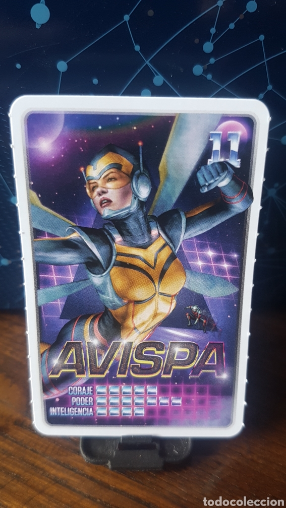 Coleccionismo cromos antiguos: #11 AVISPA CARREFOUR MARVEL &iexcl;DESCUBRE TU PODER! - Foto 1