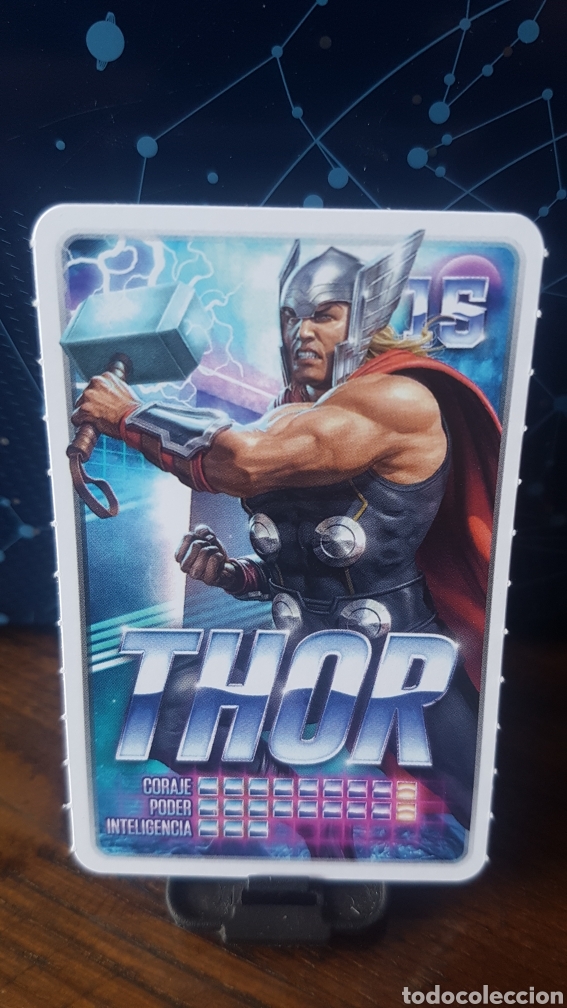 Coleccionismo cromos antiguos: #15 THOR CARREFOUR MARVEL &iexcl;DESCUBRE TU PODER! - Foto 1