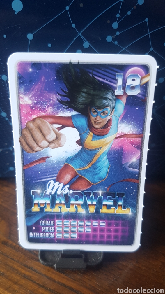 Coleccionismo cromos antiguos: #18 MS. MARVEL CARREFOUR MARVEL &iexcl;DESCUBRE TU PODER! - Foto 1