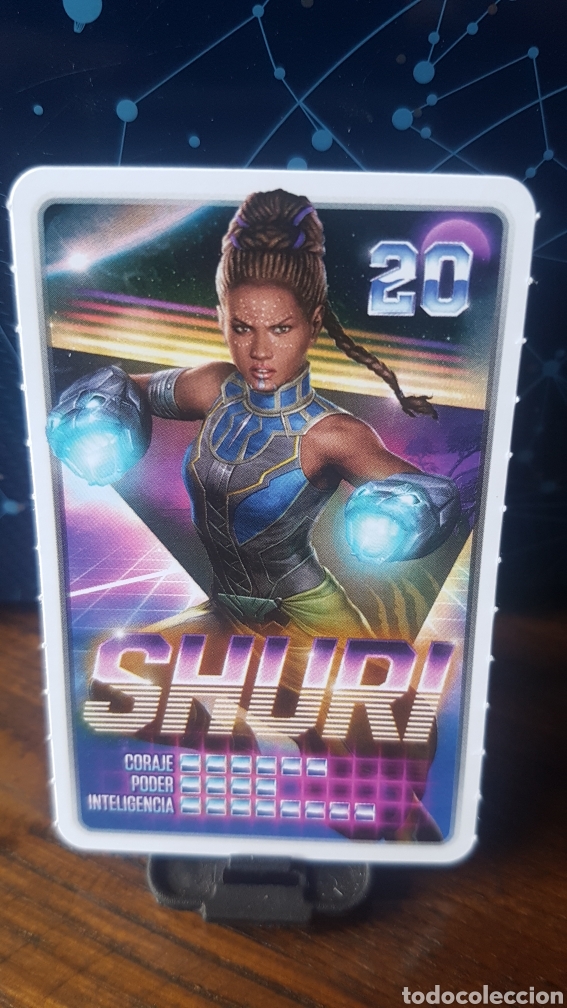 Coleccionismo cromos antiguos: #20 SHURI CARREFOUR MARVEL &iexcl;DESCUBRE TU PODER! - Foto 1