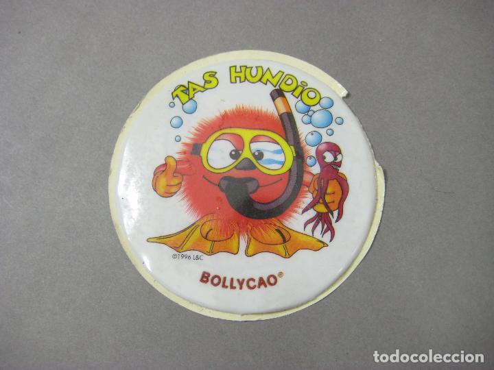 Collectable Antique Stickers: CROMO ACOLCHADO DE BOLLYCAO. TAS HUNDIDO