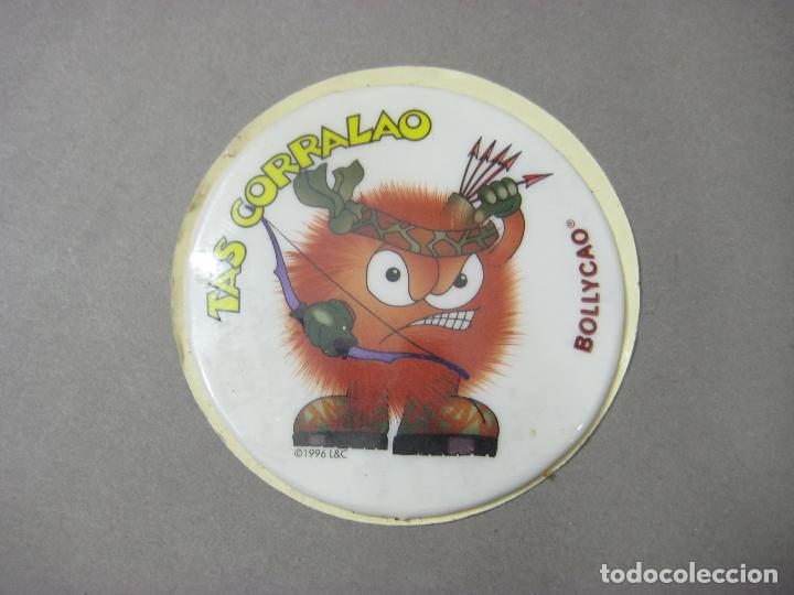 Collectable Antique Stickers: CROMO ACOLCHADO DE BOLLYCAO. TAS CORRALAO
