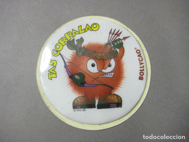 Collectable Antique Stickers: CROMO ACOLCHADO DE BOLLYCAO. TAS CORRALAO