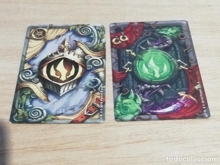 Coleccionismo cromos antiguos: 2 CROMOS FANTASY RIDERS EDICI&Oacute;N LIMITADA - Foto 2