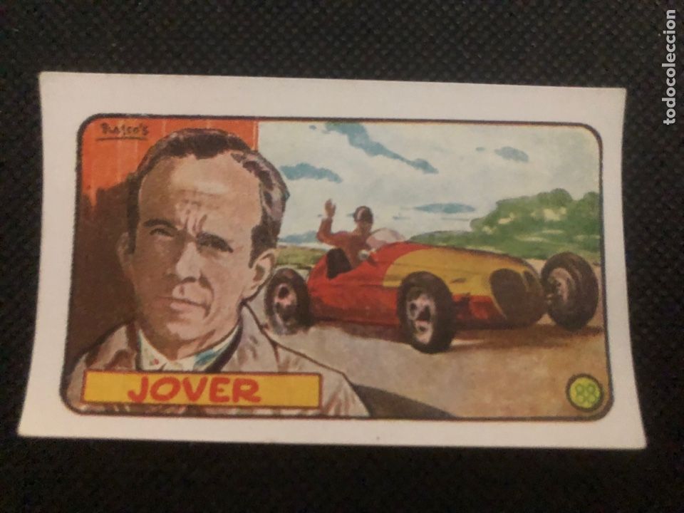 Colecionismo Cromos antigos: CROMO JOVER H&Eacute;ROES MUNDIALES CLIPER #88 NUNCA PEGADO A&Ntilde;O 1952