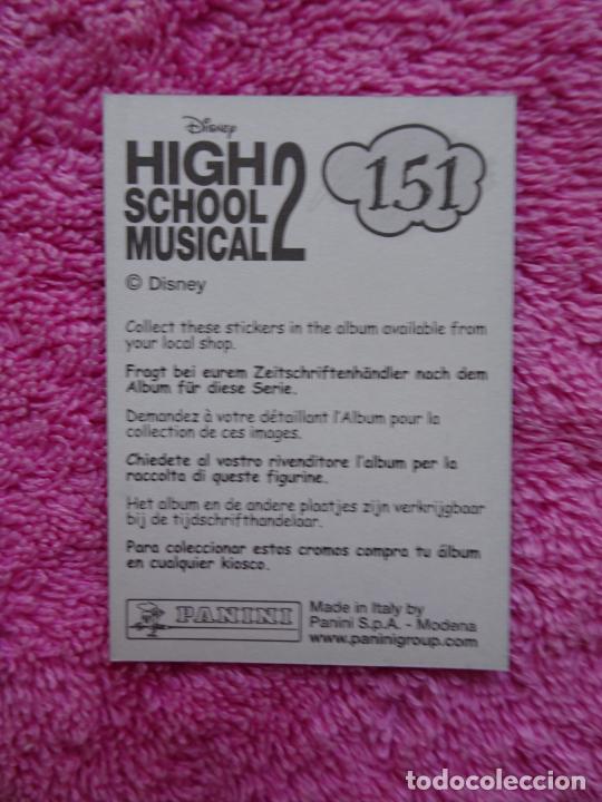Coleccionismo cromos antiguos: high school musical 2 151 panini 2007 - Foto 2