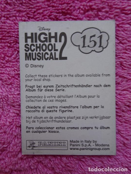 Coleccionismo cromos antiguos: high school musical 2 151 panini 2007 - Foto 2