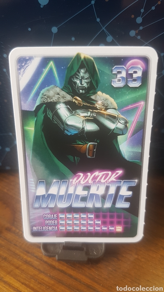 Coleccionismo cromos antiguos: #33 DOCTOR MUERTE CARREFOUR MARVEL &iexcl;DESCUBRE TU PODER! - Foto 1