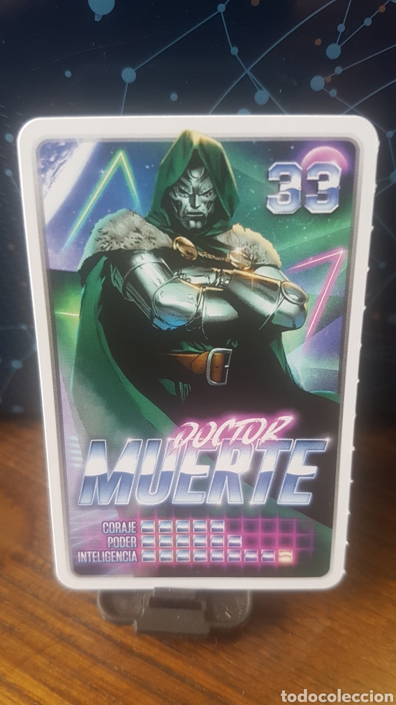 Coleccionismo cromos antiguos: #33 DOCTOR MUERTE CARREFOUR MARVEL &iexcl;DESCUBRE TU PODER! - Foto 1
