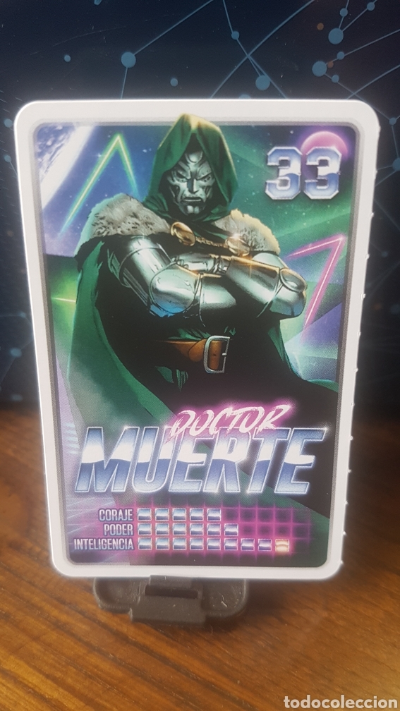 Coleccionismo cromos antiguos: #33 DOCTOR MUERTE CARREFOUR MARVEL &iexcl;DESCUBRE TU PODER! - Foto 1