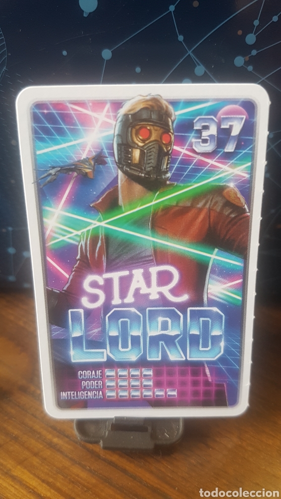 Coleccionismo cromos antiguos: #37 STAR LORD CARREFOUR MARVEL &iexcl;DESCUBRE TU PODER! - Foto 1
