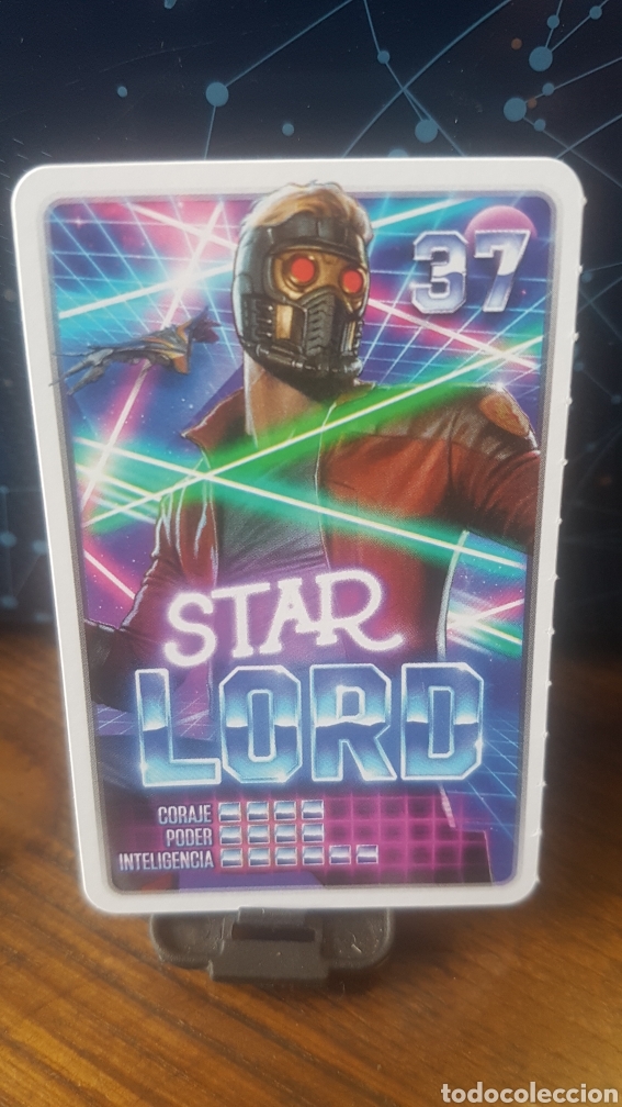 Coleccionismo cromos antiguos: #37 STAR LORD CARREFOUR MARVEL &iexcl;DESCUBRE TU PODER! - Foto 1