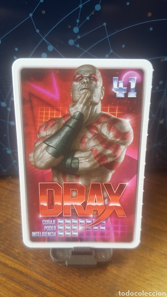 Coleccionismo cromos antiguos: #41 DRAX CARREFOUR MARVEL &iexcl;DESCUBRE TU PODER! - Foto 1