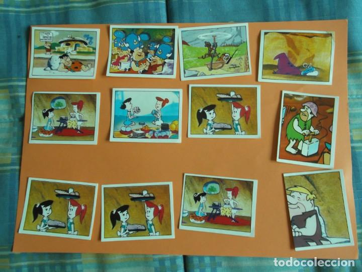 Coleccionismo cromos antiguos: 11 CROMOS LOS PICAPIEDRAS 1994 - Foto 1