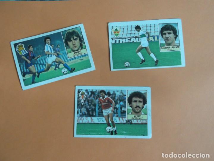 Coleccionismo Cromos antiguos: 3 CROMOS ESTE 84-85