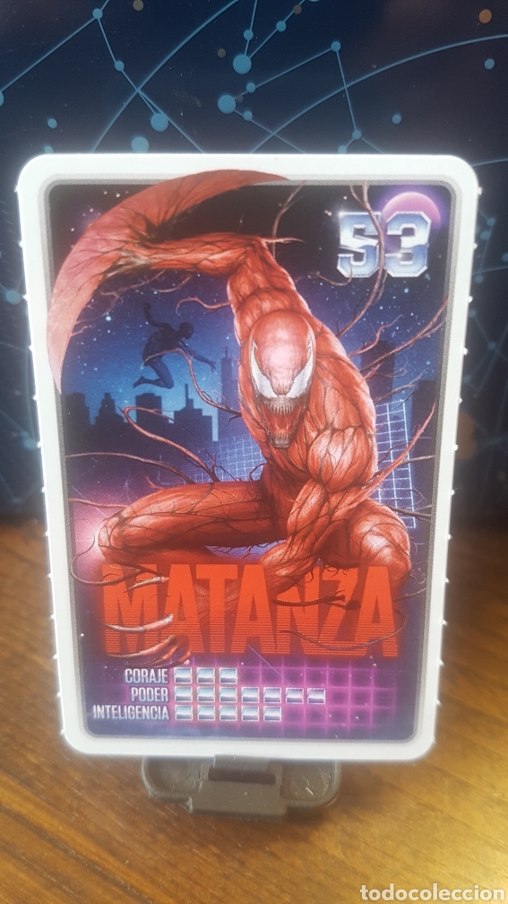 Coleccionismo cromos antiguos: #53 MATANZA CARREFOUR MARVEL &iexcl;DESCUBRE TU PODER! - Foto 1