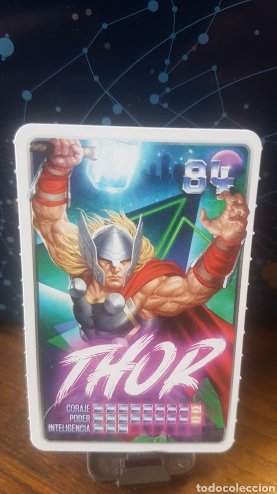 Coleccionismo cromos antiguos: #84 THOR CARREFOUR MARVEL &iexcl;DESCUBRE TU PODER! - Foto 1