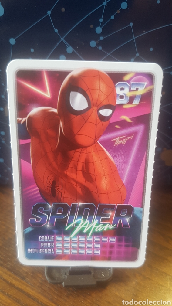 Coleccionismo cromos antiguos: #87 SPIDERMAN CARREFOUR MARVEL &iexcl;DESCUBRE TU PODER! - Foto 1
