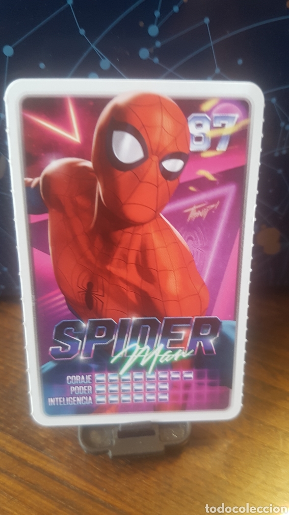Coleccionismo cromos antiguos: #87 SPIDERMAN CARREFOUR MARVEL &iexcl;DESCUBRE TU PODER! - Foto 1