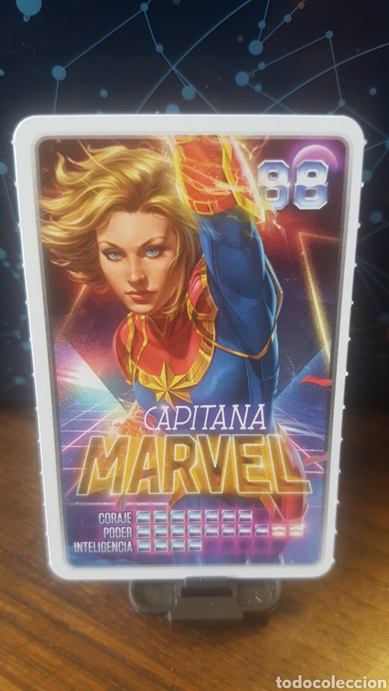 Coleccionismo cromos antiguos: #88 CAPITANA MARVEL CARREFOUR MARVEL &iexcl;DESCUBRE TU PODER! - Foto 1