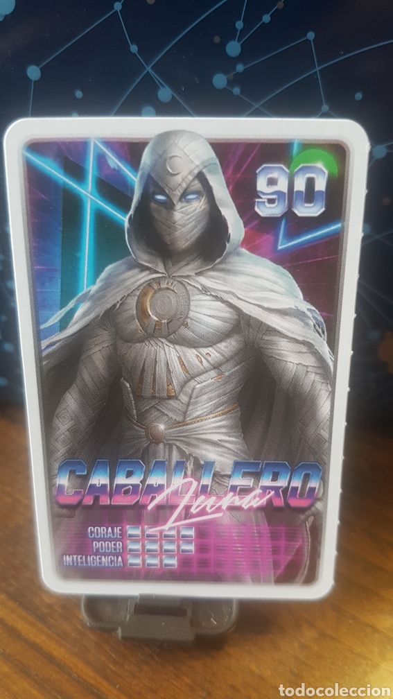 Coleccionismo cromos antiguos: #90 CABALLERO LUNA CARREFOUR MARVEL &iexcl;DESCUBRE TU PODER! - Foto 1