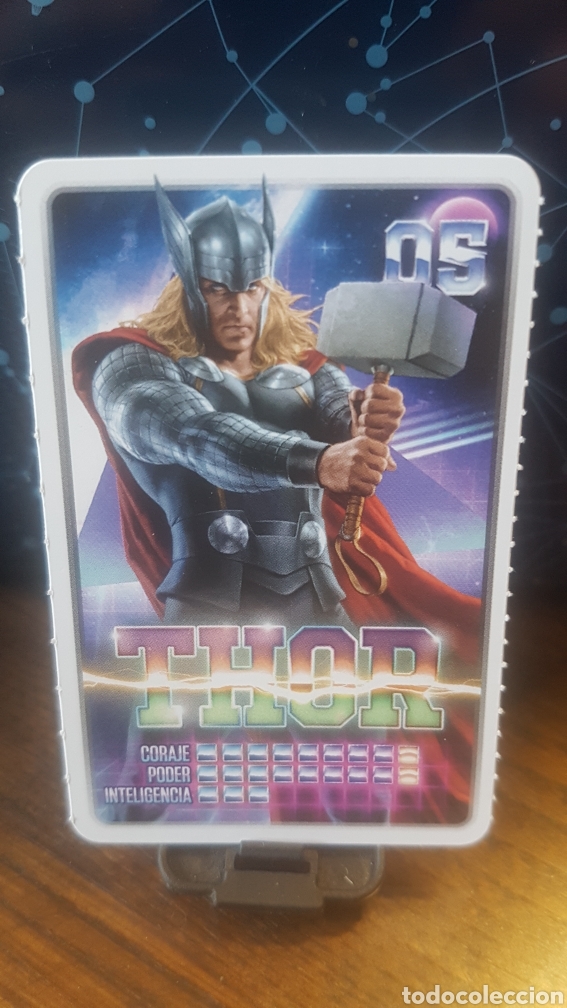Coleccionismo cromos antiguos: #05 THOR CARREFOUR MARVEL &iexcl;DESCUBRE TU PODER! - Foto 1