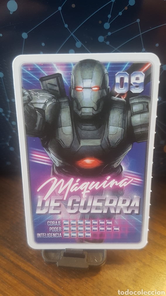 Coleccionismo cromos antiguos: #09 MAQUINA DE GUERRA CARREFOUR MARVEL &iexcl;DESCUBRE TU PODER! - Foto 1