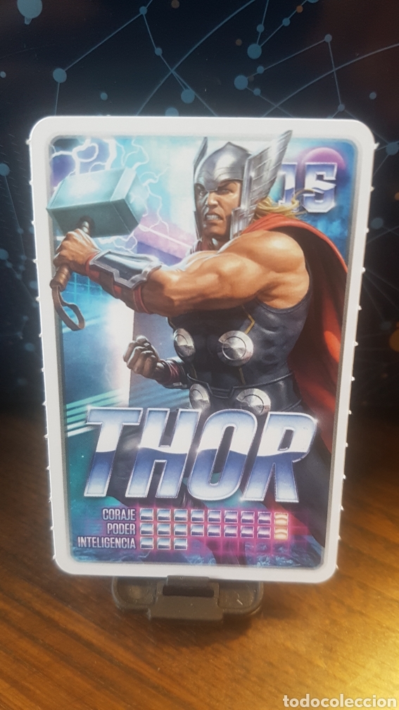 Coleccionismo cromos antiguos: #15 THOR CARREFOUR MARVEL &iexcl;DESCUBRE TU PODER! - Foto 1